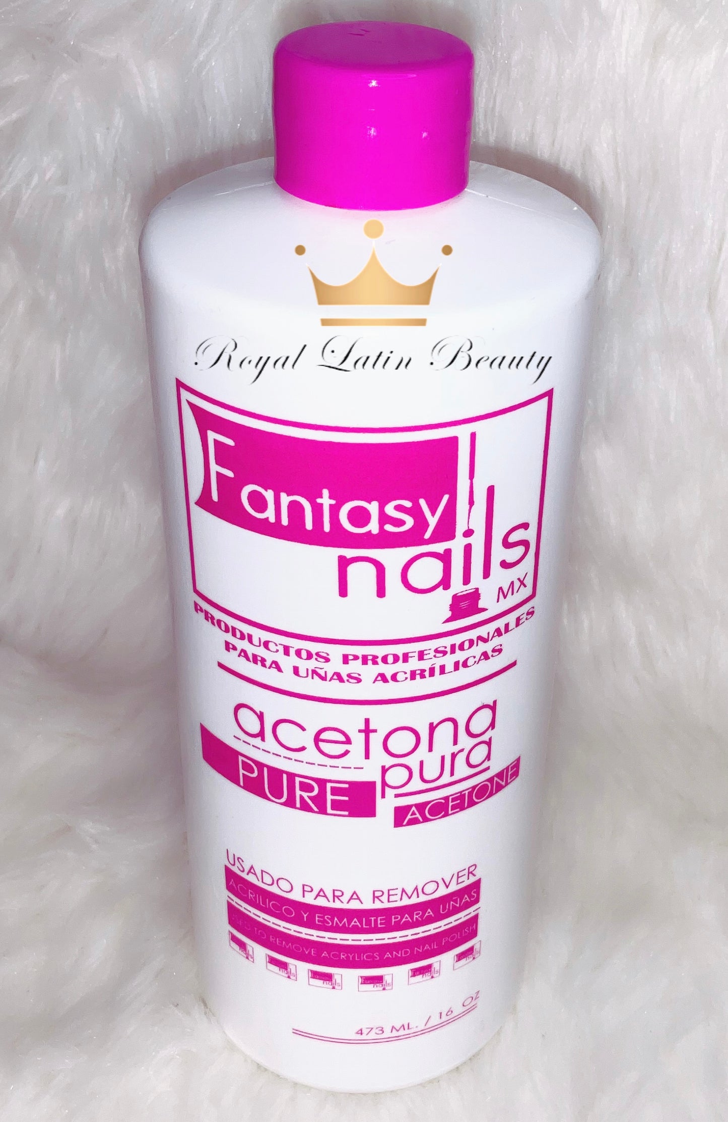 Fantasy Nails Pure Acetone / Acetona Pura